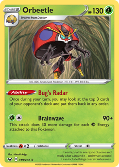 Orbeetle #19 Sword & Shield
