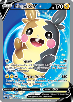 Morpeko V #190 Sword & Shield
