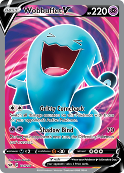 Wobbuffet V #191 Sword & Shield