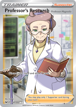 Professor's Research (Professor Magnolia) #201 Sword & Shield