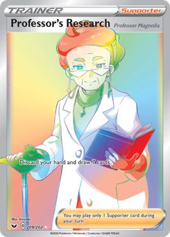 Professor's Research (Professor Magnolia) #209 Sword & Shield