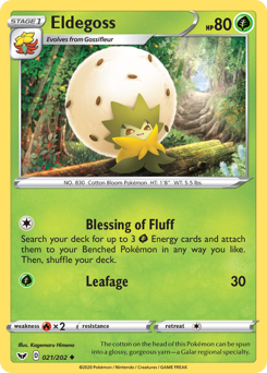 Eldegoss #21 Sword & Shield