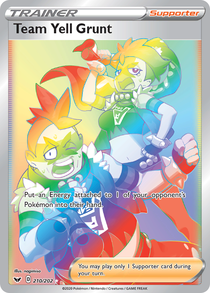 Team Yell Grunt #210 Sword & Shield