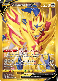 Zamazenta V #212 Sword & Shield