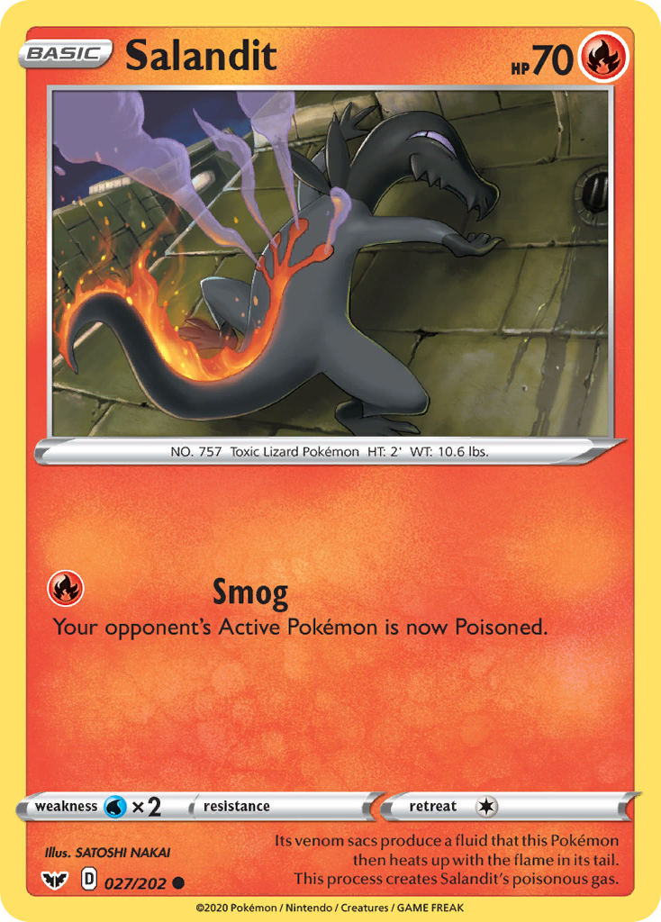 Salandit #27 Sword & Shield