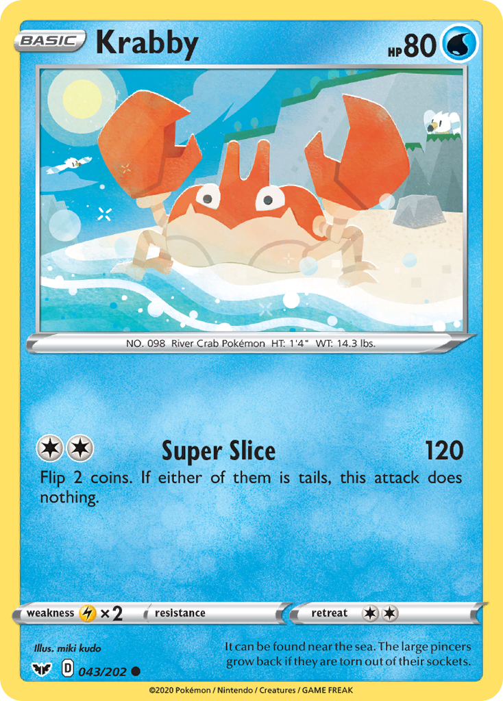 Krabby #43 Sword & Shield