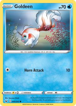 Goldeen #45 Sword & Shield
