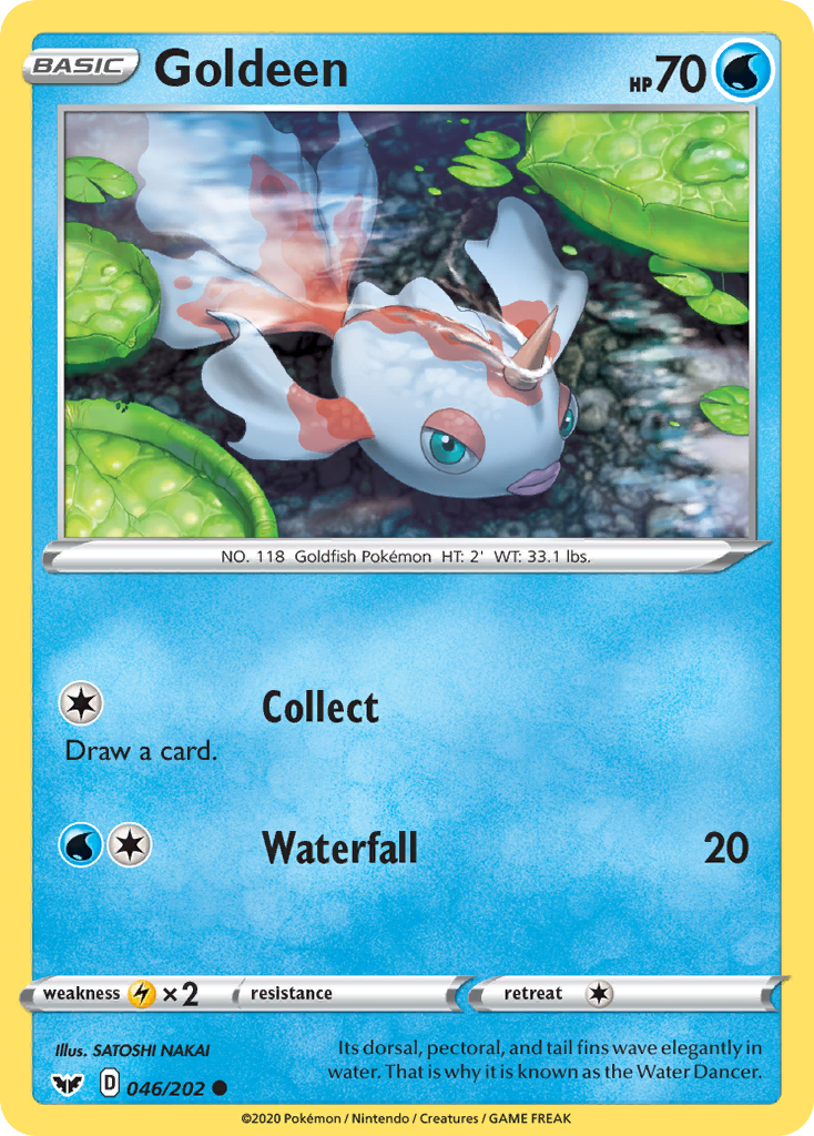 Goldeen #46 Sword & Shield