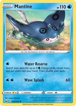Mantine #52 Sword & Shield