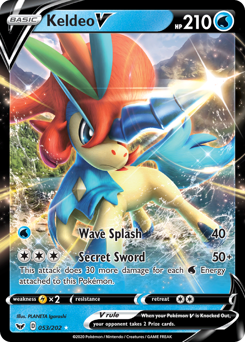 Keldeo V #53 PSA 10