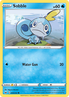 Sobble #54 Sword & Shield