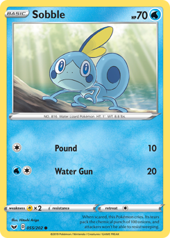 Sobble #55 Sword & Shield