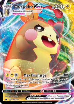 Morpeko VMAX #80 Sword & Shield