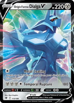 Origin Forme Dialga V #113 Astral Radiance