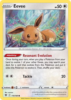 Eevee #119 Astral Radiance
