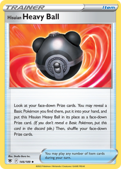 Hisuian Heavy Ball #146 Astral Radiance