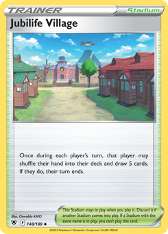 Jubilife Village #148 Astral Radiance