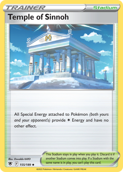 Temple of Sinnoh #155 Astral Radiance