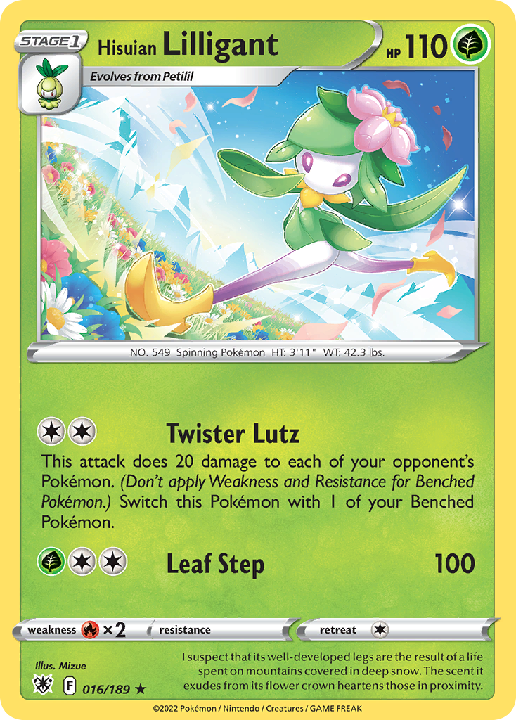 Hisuian Lilligant #16 Astral Radiance