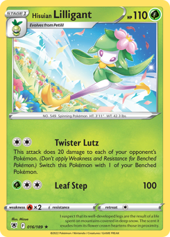 Hisuian Lilligant #16 Astral Radiance