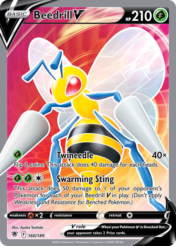 Beedrill V #160 Astral Radiance