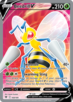 Beedrill V #160 Astral Radiance