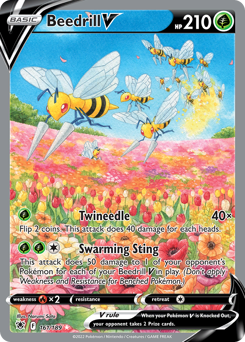 Beedrill V — Astral Radiance chase card