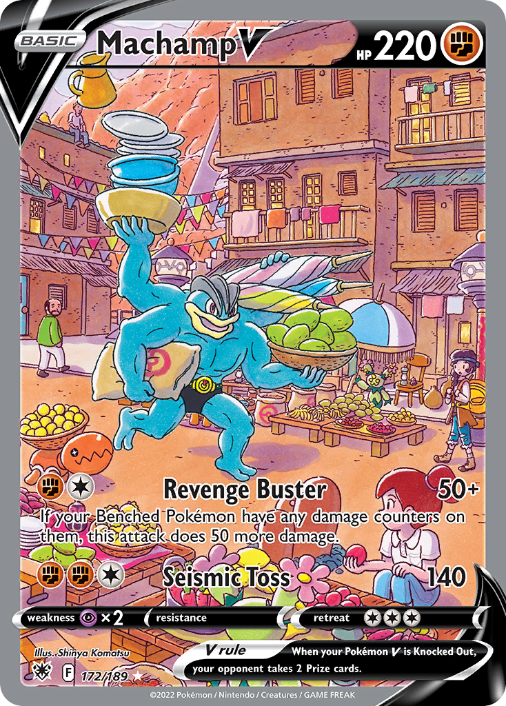 Machamp V #172 Astral Radiance