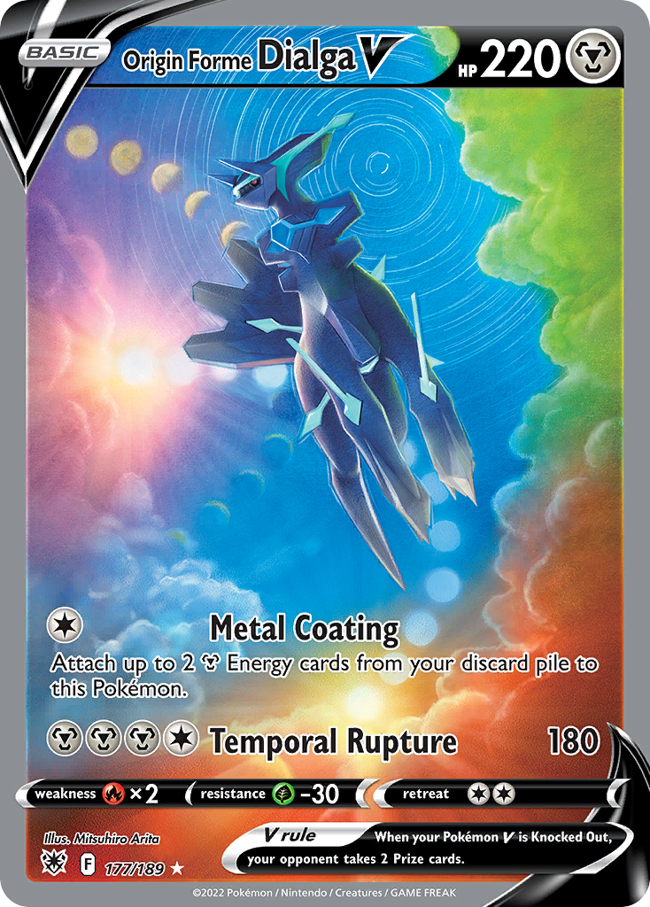 Origin Forme Dialga V #177 Astral Radiance