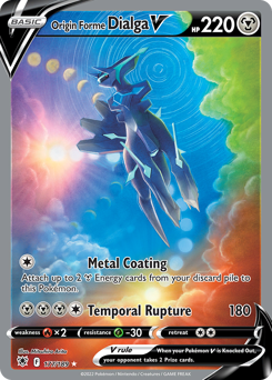 Origin Forme Dialga V #177 Astral Radiance