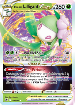 Hisuian Lilligant VSTAR Astral Radiance #18