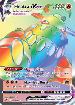 Heatran VMAX #191 Astral Radiance