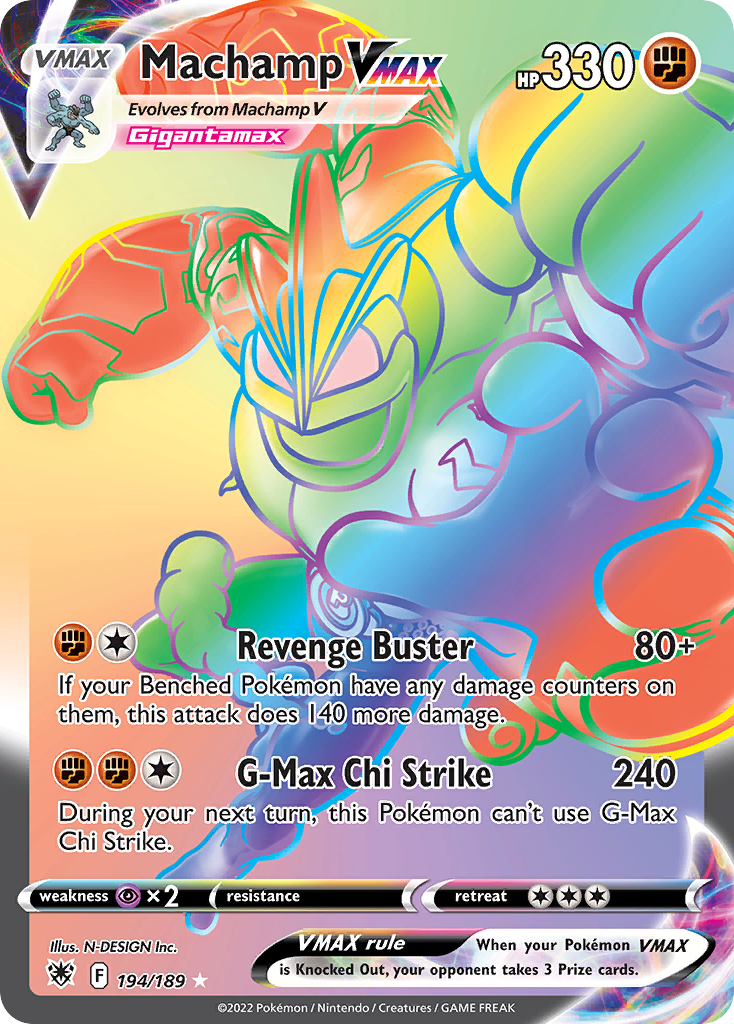 Machamp VMAX #194 Astral Radiance