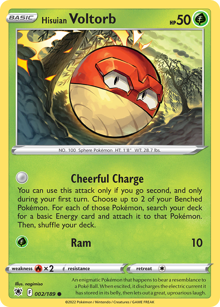 Hisuian Voltorb #2 Astral Radiance