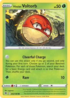 Hisuian Voltorb #2 Astral Radiance
