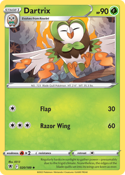 Dartrix #20 Astral Radiance