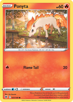 Ponyta #21 PSA 10