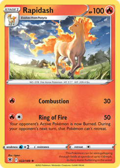 Rapidash #22 PSA 10