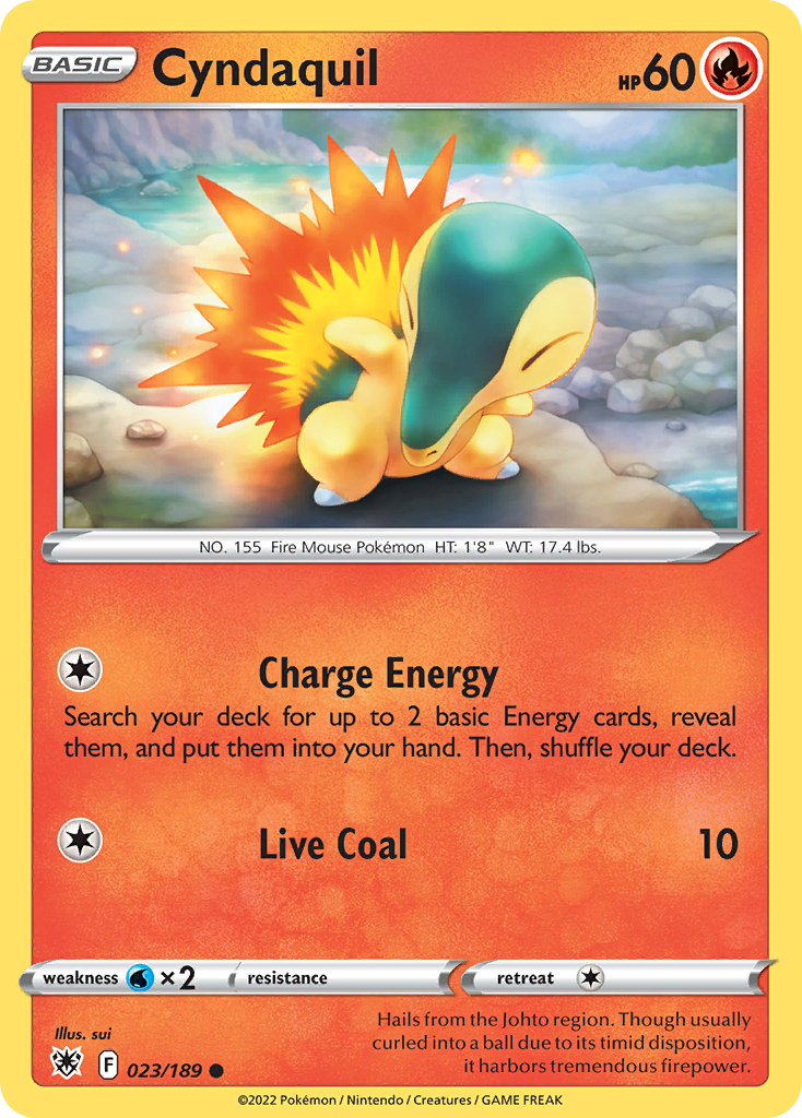 Cyndaquil #23 Astral Radiance