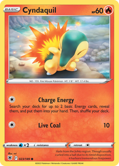 Cyndaquil #23 Astral Radiance