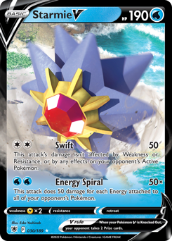 Starmie V #30 Astral Radiance