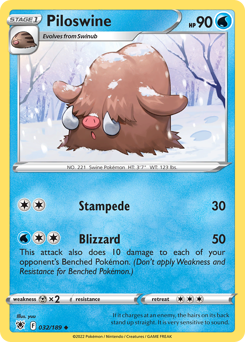 Piloswine #32 Astral Radiance
