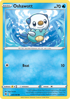 Oshawott #41 Astral Radiance