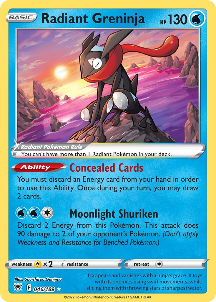 Radiant Greninja #46 Astral Radiance