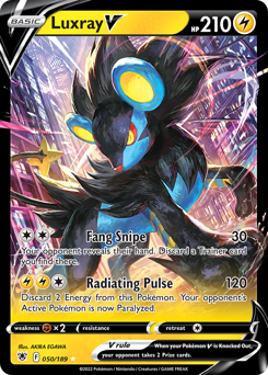 Luxray V Astral Radiance #50