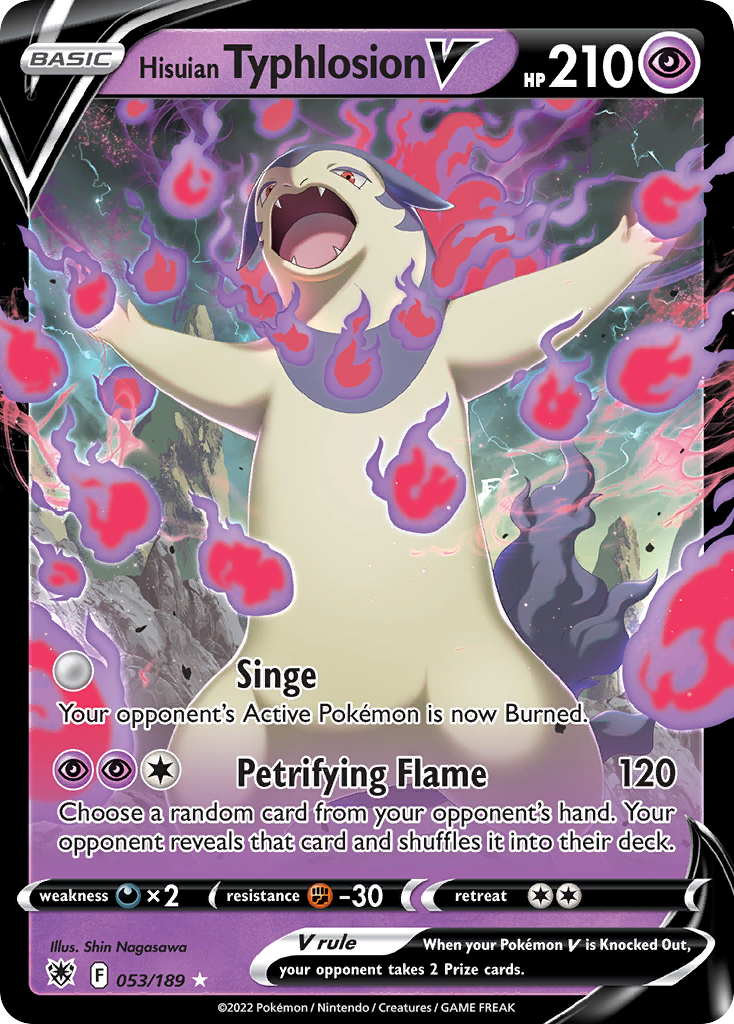 Hisuian Typhlosion V #53 Astral Radiance