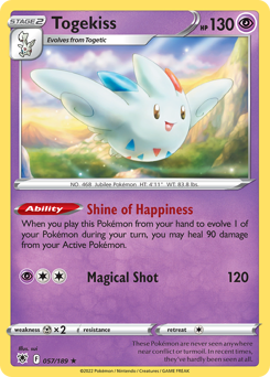 Togekiss #57 Astral Radiance