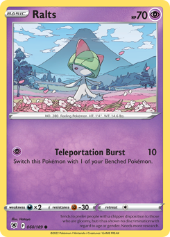 Ralts #60 Astral Radiance