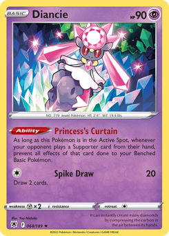 Diancie #68 Astral Radiance