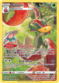 Flapple #TG02 Astral Radiance Trainer Gallery